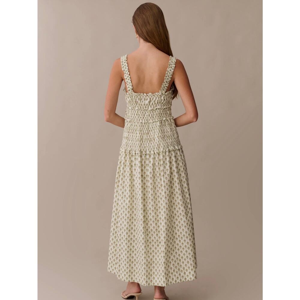 New O.P.T freya cotton wild daisy maxi dress $160 M - Picture 3 of 7